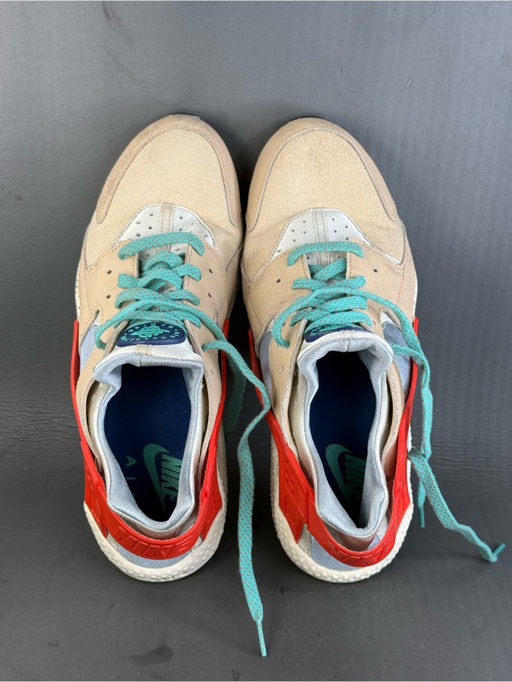Nike Air Huarache Run Premium 'Desert Ore' sneaker shoes men’s size 13 - Picture 6 of 8